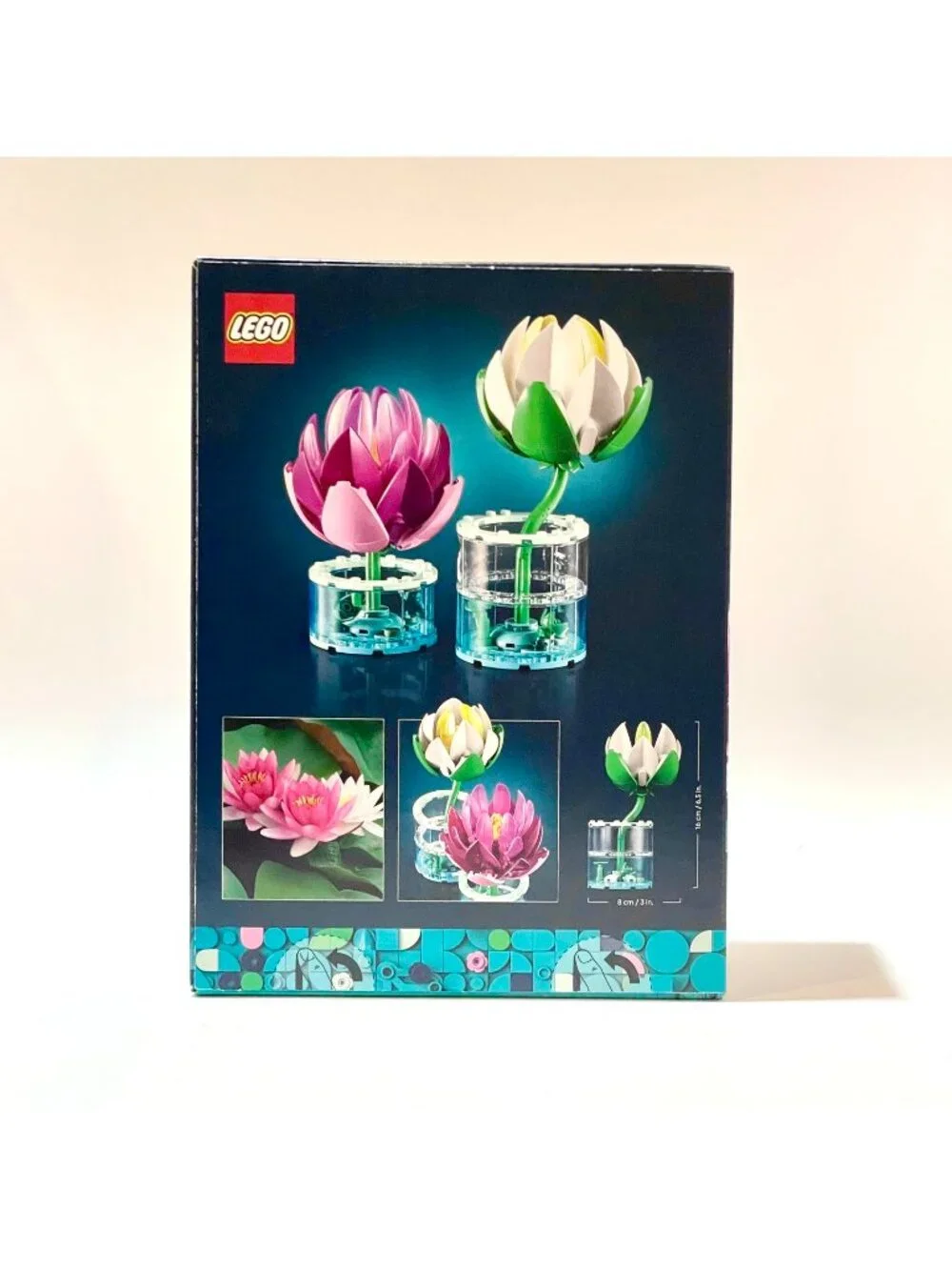 LEGO 11511 Botanicals Water Lilies Flower NIB New in Hand